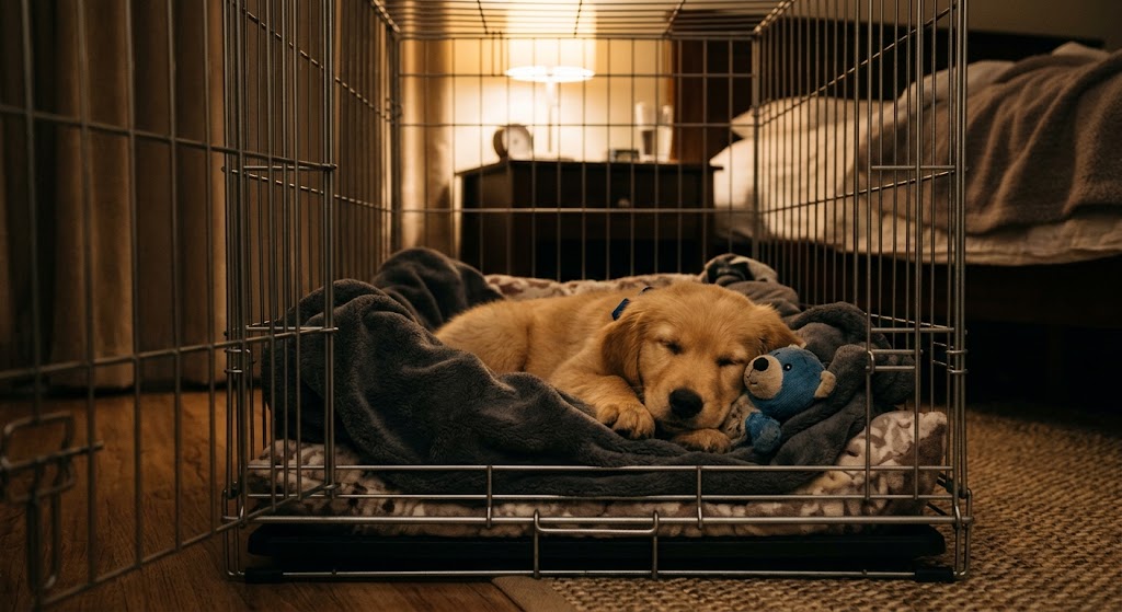 What to Do on the First Night With a New Puppy
